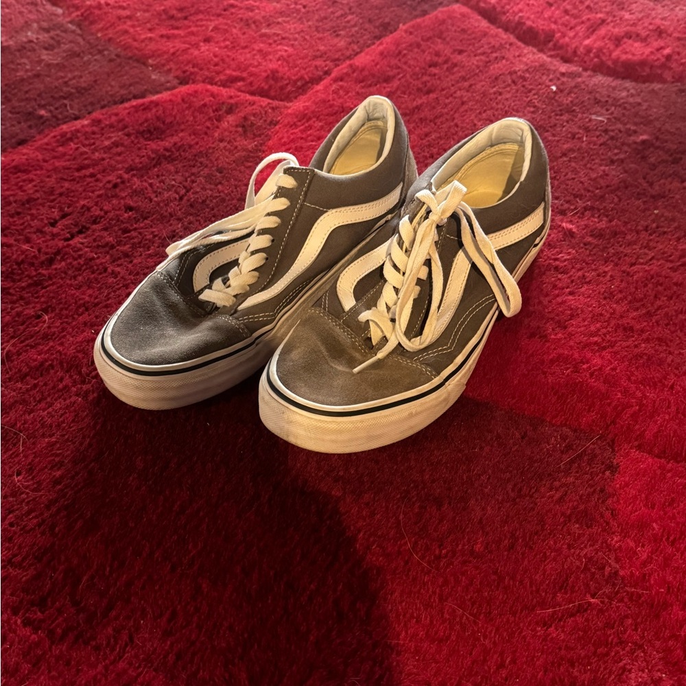 Vans gray size 8.5 women’s